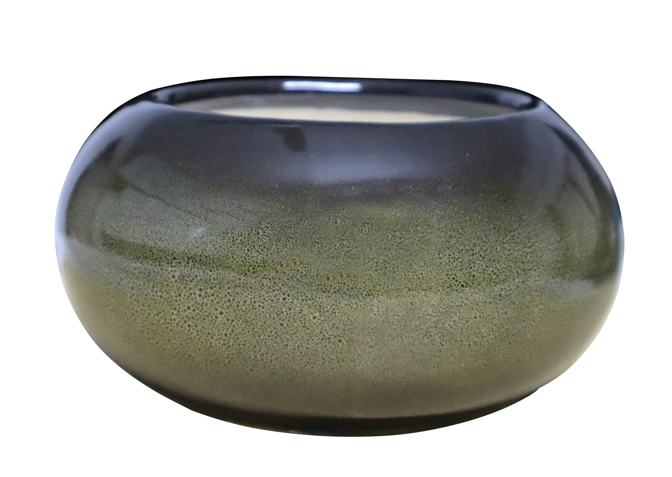 UrbanRoots Bonsai Ceramic Tray Pot (Olive Brown)