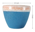 UrbanRoots Ceramic Pot for Succulent (3 inch) (Blue)