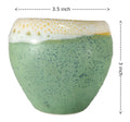 UrbanRoots Small Apple Ceramic Pot (Green)