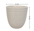 UrbanRoots Linea Ceramic Pot (Large)