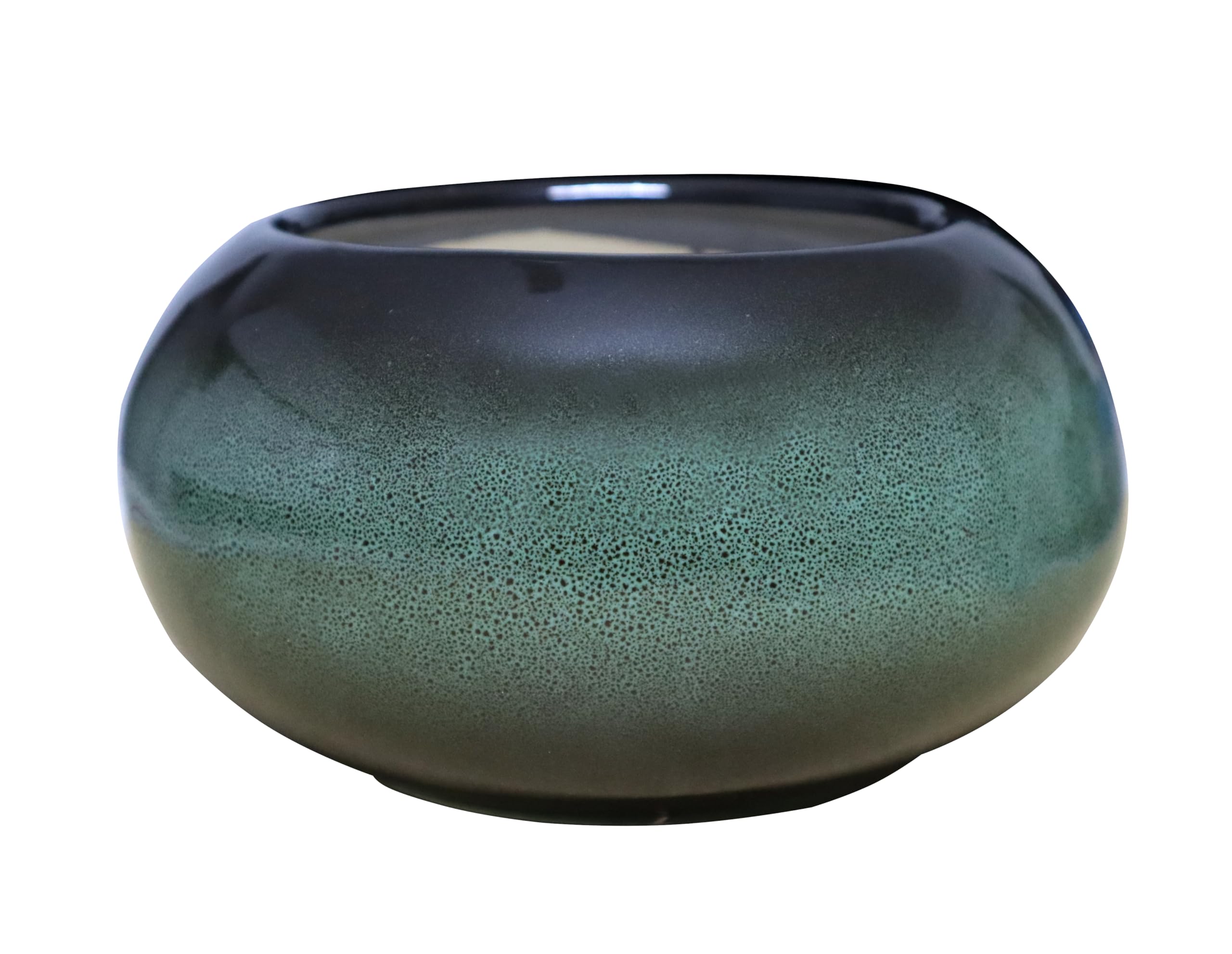 UrbanRoots Bonsai Ceramic Tray Pot (Avocado Green)