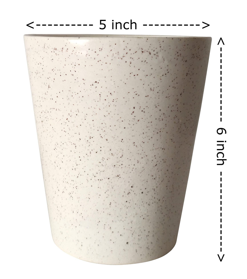 UrbanRoots V Shape Planter (Marble, 5 Inch)