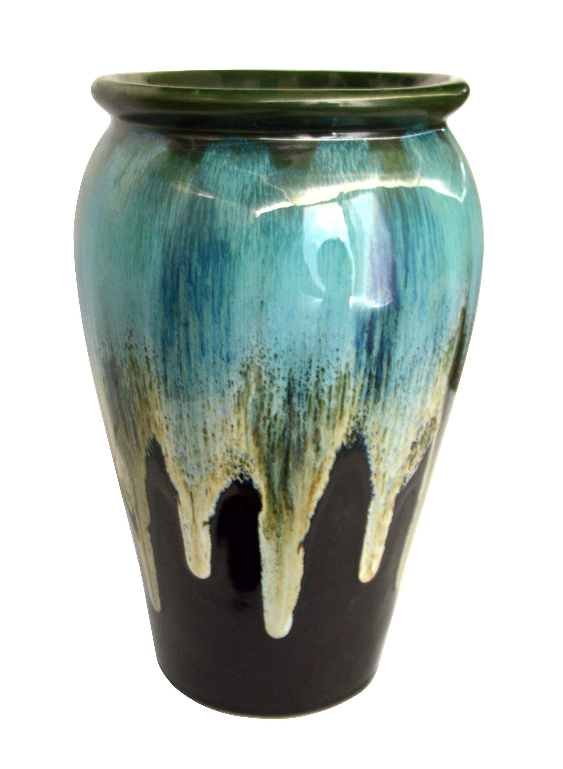 UrbanRoots Large Kulhad Ceramic Pot (13 inch) (Brown)