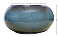 UrbanRoots Bonsai Ceramic Tray Pot (Prussian Blue)